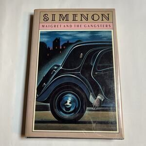 Maigret and the Gangsters by Georges Simenon USA 1st Ed. HBJ HC Book w/ DJ